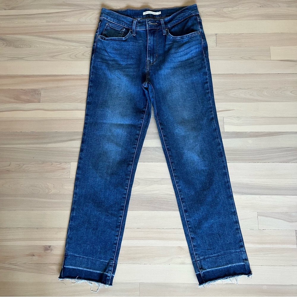 Levi’s High Rise Straight Jeans Women 27 Waterless
